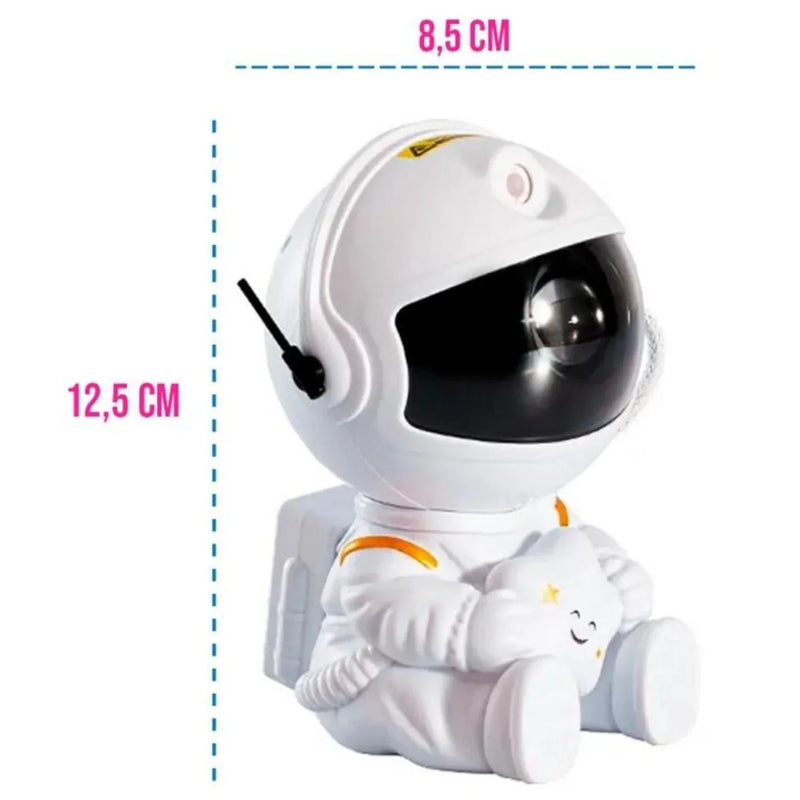 Projetor Astronauta Galaxy Nebulosa Estrelado BiVolt