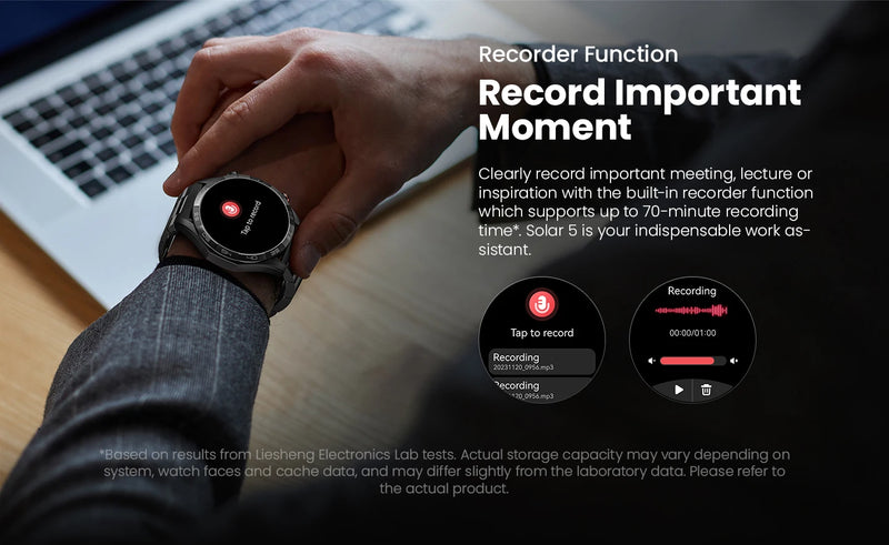 Smartwatch 1.58'' AMOLED Display 60Hz - HAYLOU
