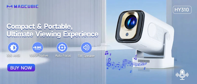 Projetor HY300 Pro 4K - Magcubic