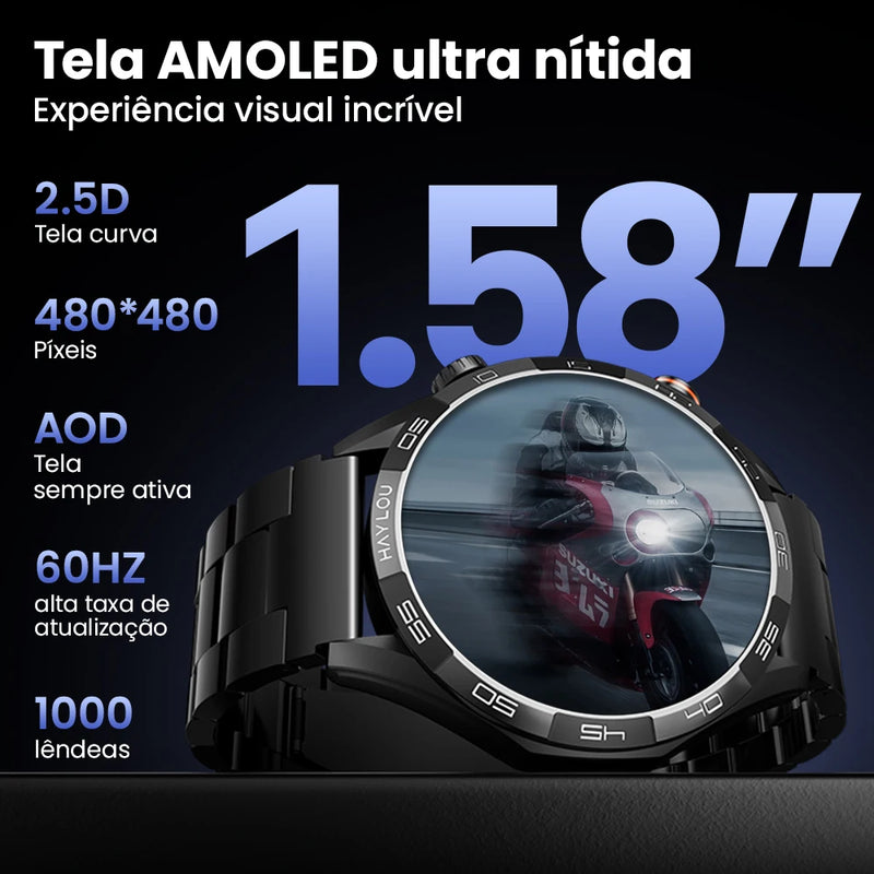 Smartwatch 1.58'' AMOLED Display 60Hz - HAYLOU