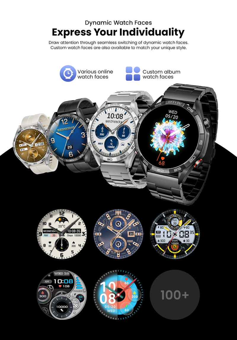 Smartwatch 1.58'' AMOLED Display 60Hz - HAYLOU