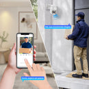 Câmera de Segurança WI-FI Ultra HD - Câmera a Prova D'água com Microfone.